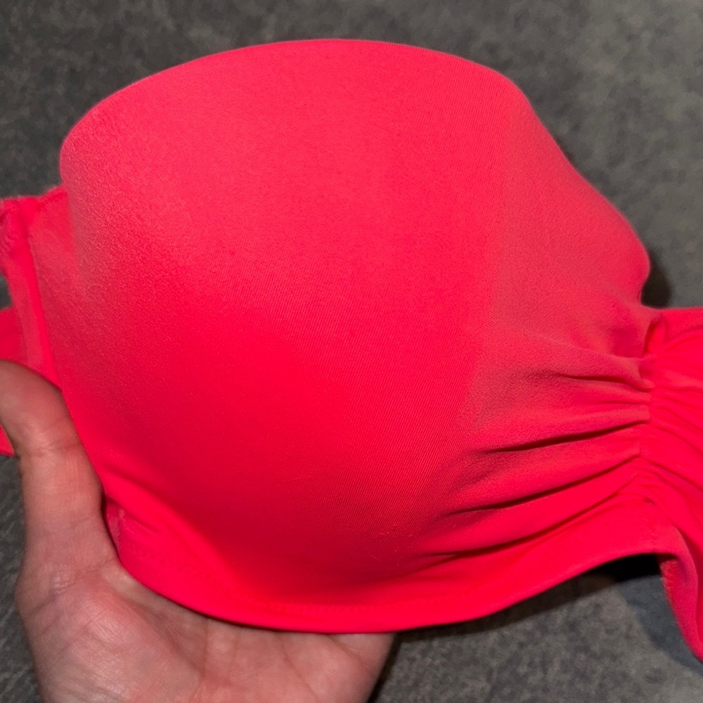 Victoria’s Secret- Strapless Bandeau Bikini Top – Size 36C - Picture 9 of 13